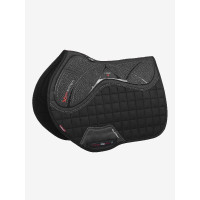 Mantilla LeMieux X-Grip Silicone EuroJump Square Negro