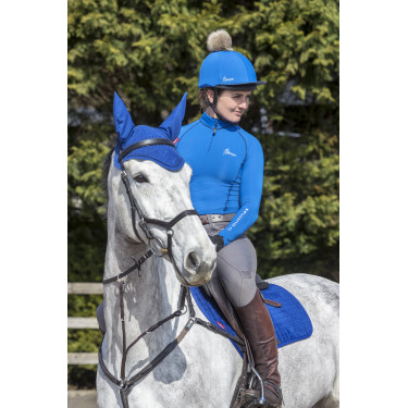 Funda gorra My LeMieux para cascos Benetton / azúl marino