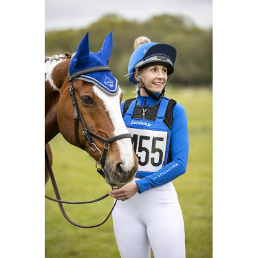 Funda gorra My LeMieux para cascos Benetton / azúl marino