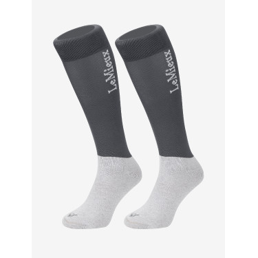 Calcetines concurso hípico My LeMieux 2 pares Antracita Calcetines concurso hípico My LeMieux 2 pares Antracita
