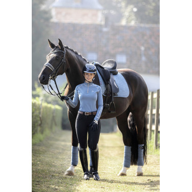 Mantilla LeMieux doma square - luxury Azul hielo