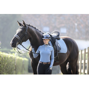 Mantilla LeMieux doma square - luxury Azul hielo