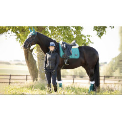 Mantilla LeMieux Loire Classic Dressage Square Verde pavo real