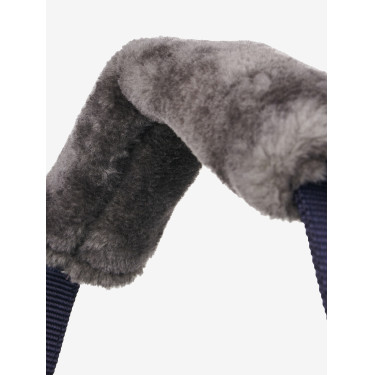 Cabezada de cuadra LeMieux Comfort Azúl marino / gris Cabezada de cuadra LeMieux Comfort Azúl marino / gris
