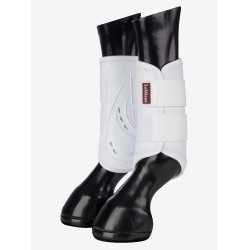 Protectores de tendón cerrados ProShell LeMieux Blanco Protectores de tendón cerrados ProShell LeMieux Blanco