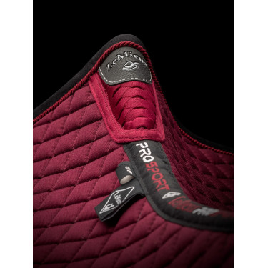 Mantilla salto LeMieux Wither Relief Mesh Burdeos