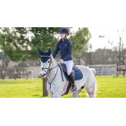 Mantilla salto LeMieux Wither Relief Mesh Azul marino