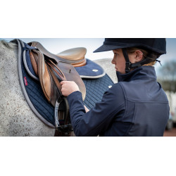 Mantilla salto LeMieux Wither Relief Mesh Azul marino