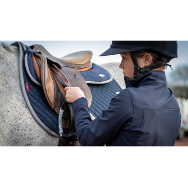 Mantilla salto LeMieux Wither Relief Mesh Azul marino