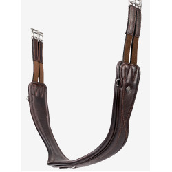 Cincha de salto LeMieux Gel -Tek Anatomic Castaño Marrón Cincha de salto LeMieux Gel -Tek Anatomic Castaño Marrón