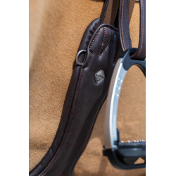 Cincha de salto LeMieux Gel -Tek Anatomic Castaño Marrón Cincha de salto LeMieux Gel -Tek Anatomic Castaño Marrón