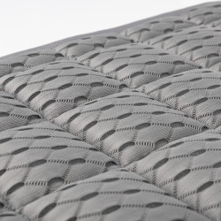 Mantilla doma LeMieux Carbon Mesh Square Gris