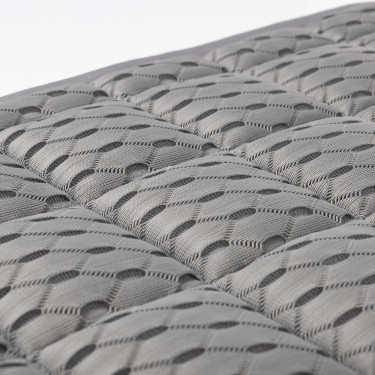 Mantilla doma LeMieux Carbon Mesh Square Gris