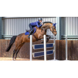 Mantilla LeMieux Loire Close Contact Square Azul tinta Mantilla LeMieux Loire Close Contact Square Azul tinta