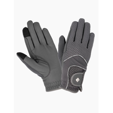 Guantes de equitación malla 3D LeMieux Gris Guantes de equitación malla 3D LeMieux Gris