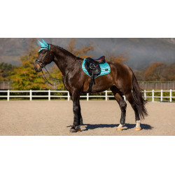 Mantilla LeMieux Loire Classic Close Contact Square Azul celeste