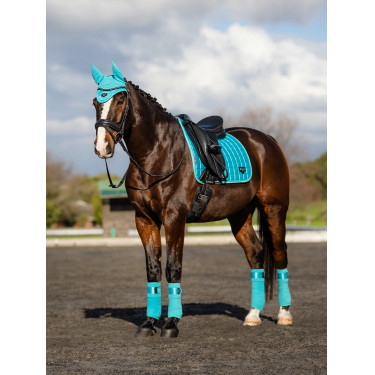 Mantilla LeMieux Loire Classic Dressage Square Azul celeste Mantilla LeMieux Loire Classic Dressage Square Azul celeste