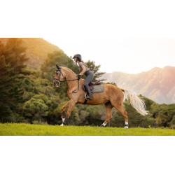 Silla de montar LeMieux Earth Close Contact Musgo Marrón