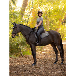 Mantilla LeMieux Earth GP Square Musgo Marrón Mantilla LeMieux Earth GP Square Musgo Marrón