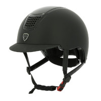 Casco EQUITHEME Airy Negro / carbón / negro