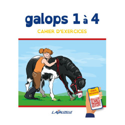 Cuaderno de ejercicios galope 1 a 4 con vídeos Lavauzelle