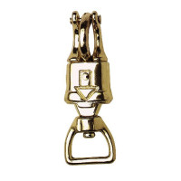 Mosquetón panic latón