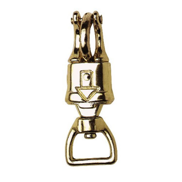 Mosquetón panic latón