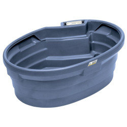 Bebedero de pasto ovalado Superbac La Gee con reborde cordón