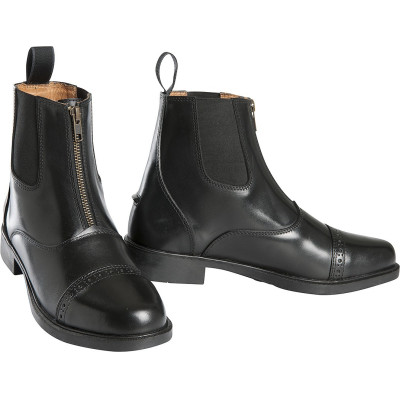 Botines Equi-Theme Zip Cuir Negro