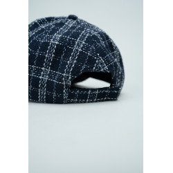 Gorra embajador softshell Harcour marine/blanc Azul