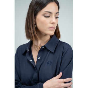Camisa Harcour Sharly Marino Azul marino