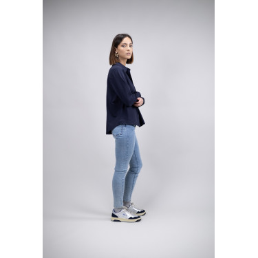 Camisa Harcour Sharly Marino Azul marino