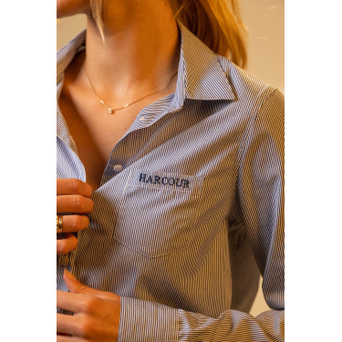 Camisa Harcour Swany Blanco / marino
