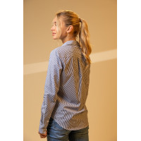 Camisa Harcour Swany Blanco / marino