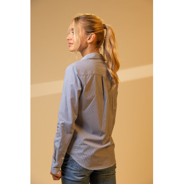 Camisa Harcour Swany Blanco / marino