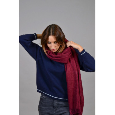 Bufanda Harcour Scarleta Violeta