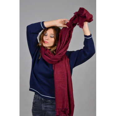 Bufanda Harcour Scarleta Violeta