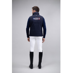 Chaleco sin mangas Francia Harcour Atome Marino Azul marino