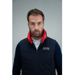 Chaleco sin mangas Francia Harcour Atome Marino Azul marino