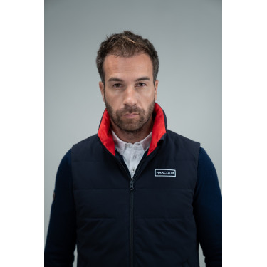 Chaleco sin mangas Francia Harcour Atome Marino Azul marino