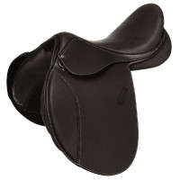 Silla mixta Eric Thomas Fitter con borrén redondo Negro