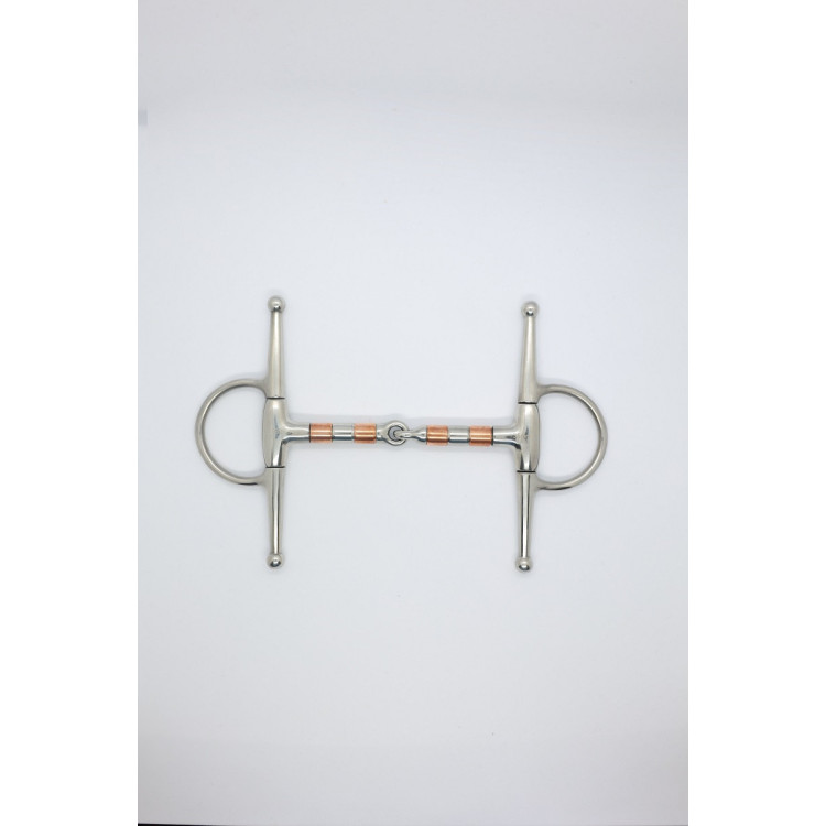 Bocado con rodillos de latón de 13 mm Harcour Bocado con rodillos de latón de 13 mm Harcour