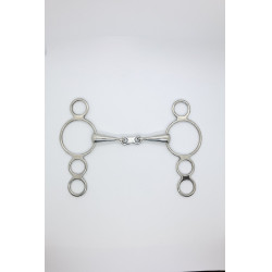Mors Pessoa de 3 anillas doble rotura enlace plano 18 mm Harcour