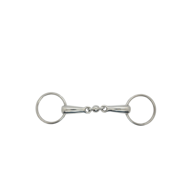 Mors simple doble rotura con bola 20 mm Harcour Mors simple doble rotura con bola 20 mm Harcour