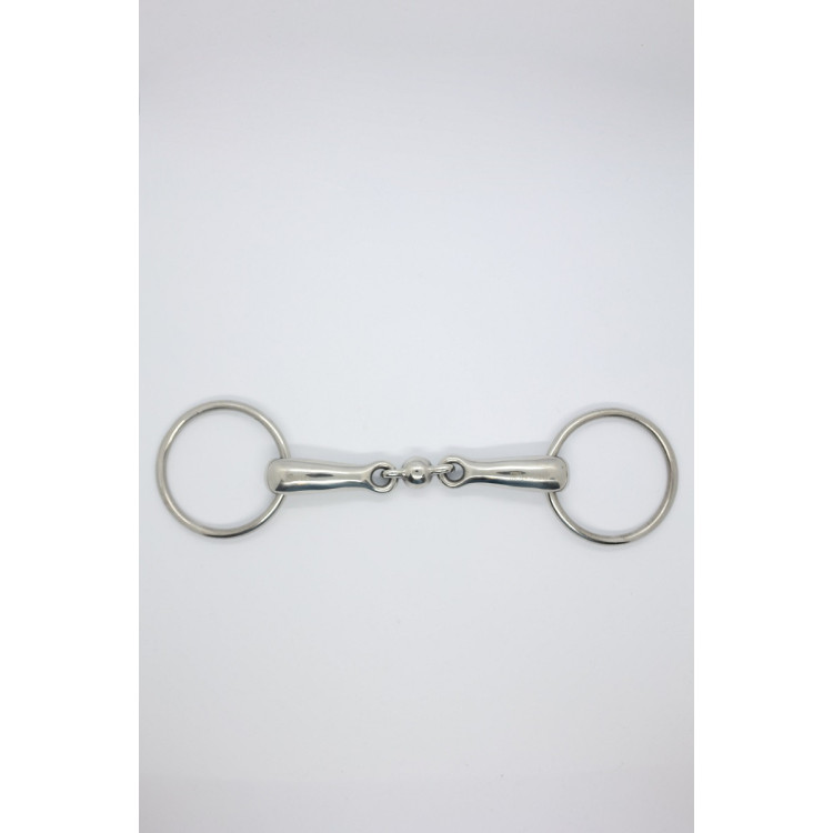 Mors simple doble rotura con bola 20 mm Harcour Mors simple doble rotura con bola 20 mm Harcour