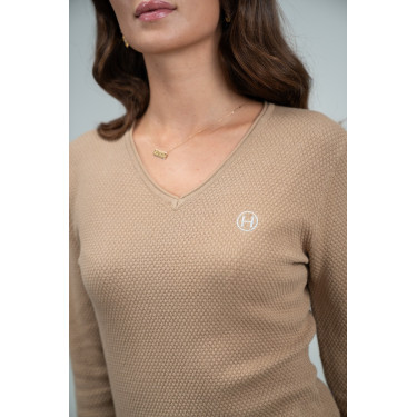 Jersey Harcour Toulon Camello Marrón