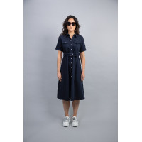 Vestido Harcour Disca Marino Azul marino Vestido Harcour Disca Marino Azul marino