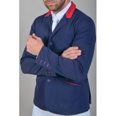 new Azúl marino / rojo