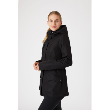 Chaqueta de cáscara técnica Horze Jadine mujer Negro