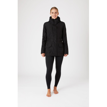 Chaqueta de cáscara técnica Horze Jadine mujer Negro